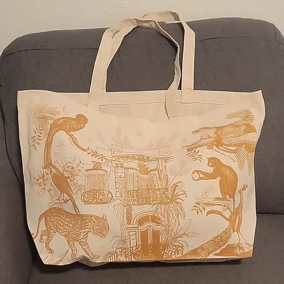 Sezane Canvas Tote - Picture 5 of 5